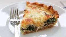 Feta, Spinach and Mushroom Quiche Recipe