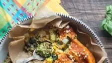 Fiesta Veggie Enchiladas