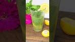 Fizzy mint lemonade in the blender. Fast, easy and refreshing ...