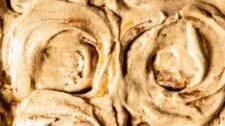 Fluffiest Chai Cinnamon Rolls with Espresso Cream Cheese Icing