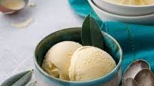 Fresh Bay Leaf and Vanilla Bean Ice Cream