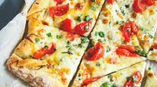 Fresh Herb Butter and Cheese Flatbread Recipe
