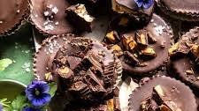 Frozen Chocolate Peanut Butter Yogurt Cups