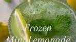 Frozen Mint Lemonade (Limonana) full recipe linked in my ...
