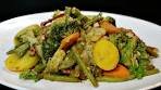 Frozen Vegetable Peanut Sauce Stir Fry in under 10 Minutes