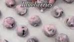 FROZEN YOGURT BLUEBERRIES These pop-in-your-mouth ...