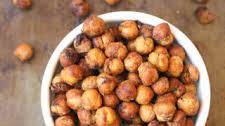 Garlic and Herb Air-Fryer Roasted Chickpeas