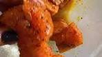 Garlic Butter Air Fryer Salmon Skewers! Quick, easy and the ...