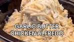 Garlic Butter Chicken Alfredo Meal Prep Recipe