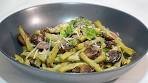 Garlic Butter Green Beans and Mushrooms