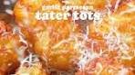 Garlic parmesan tater tots Ingredients: - 6 large potatoes - 2 ...