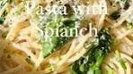 Garlicky lemon pasta with spinach. There's just something ...