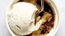 Gooey Chocolate Chip Cookie Mug Cake
