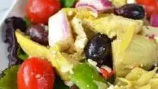 Greek Artichoke Salad