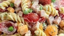 Greek Yogurt Ranch Pasta Salad