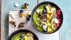 Green goddess smoothie bowl