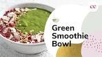 GREEN SMOOTHIE BOWL: Frullato Verde Alcalinizzante ...