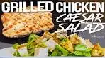 Grilled Chicken Caesar Salad for Date Night | SAM THE ...