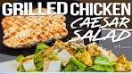 Grilled Chicken Caesar Salad for Date Night | SAM THE ...