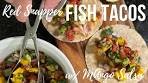 Grilled Fish Tacos with Mango Salsa