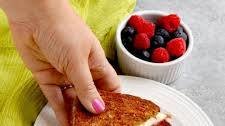 Grilled Ham and Cheese with honey mustard