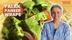 Grilled PALAK PANEER Wraps Recipe: Easy Healthy ...