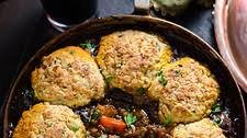 Guinness Beef Stew with Cheddar Herb Dumplings
