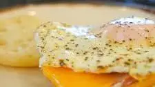 Ham and Cheese Breakfast Sandwich