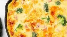 Ham and Cheese Frittata Recipe
