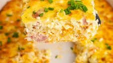 Ham And Cheese Hash Brown Casserole