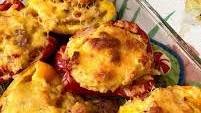 Ham and Cheese Stuffed Peppers
