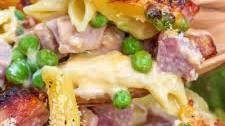 Ham and Pea Pasta Bake