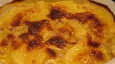 Ham and Potatoes Au Gratin