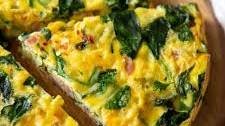 Ham and Spinach Frittata