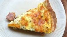 Ham and Swiss Quiche
