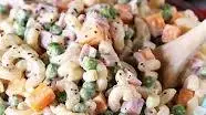 Ham & Cheese Macaroni Salad