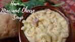 Ham Mac and Cheese Soup