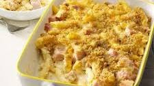 Ham & Swiss Baked Penne