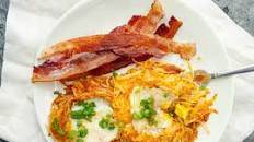 Hash Brown Egg Nests