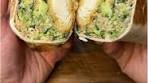 Healthy Avocado Chicken Caesar Wrap Recipe