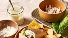 Healthy Chicken Caesar Wraps