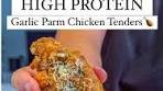 Healthy Garlic Parmesan Chicken Tenders Recipe