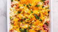 Healthy Ham and Potato Casserole