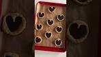 Heart-Shaped Thumbprint Cookies❤️