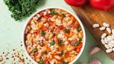 Hearty Rice Minestrone Soup