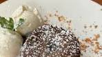 Heavenly chocolate lava cake for two from @theconsulatenyc ...
