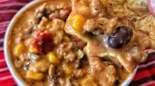 High Protein Creamy Taco Soup