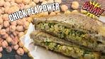 High Protein Grilled Chickpea Sandwich