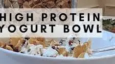 High Protein Yogurt Bowl