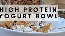 High Protein Yogurt Bowl